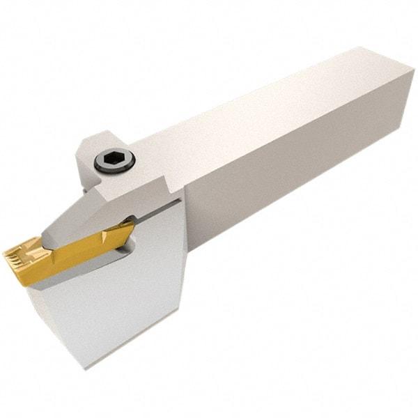 Iscar - GHFG, Internal or External, Left Hand, 25mm Max Depth of Cut, 8 to 8mm Groove Width, Indexable Grooving Tool Holder - GD.. 8.. Insert Compatibility, 25mm Shank Height, 25mm Shank Width, 150mm OAL - Exact Tool & Supply