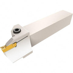 Iscar - HGH, External, Right Hand, 6mm Max Depth of Cut, 3mm Max Groove Width, Indexable Grooving Tool Holder - GRIP, HGN Insert Compatibility, 20mm Shank Height, 20mm Shank Width, 120mm OAL - Exact Tool & Supply