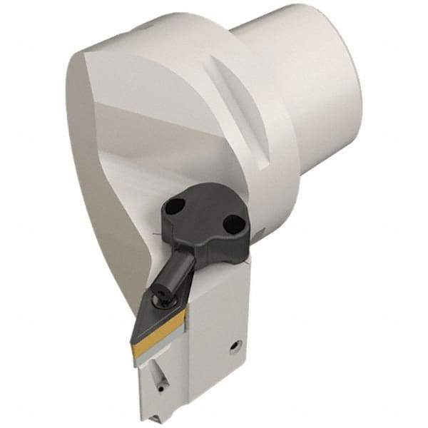Iscar - Right Hand Cut, Size C6, VBMT & VC.. Insert Compatiblity, External Modular Turning & Profiling Cutting Unit Head - 45mm Ctr to Cutting Edge, 65mm Head Length, Through Coolant, Series Isoturn - Exact Tool & Supply