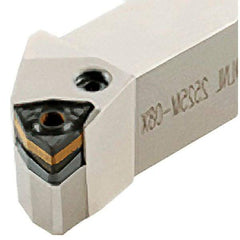 Iscar - PWLN, Left Hand Cut, 20mm Shank Height x 20mm Shank Width, Negative Rake Indexable Turning Toolholder - 125mm OAL, WNM.. Insert Compatibility, Series Heliturn - Exact Tool & Supply