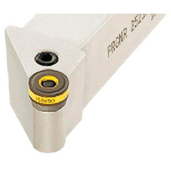 Iscar - PRGN, Right Hand Cut, 25mm Shank Height x 25mm Shank Width, Negative Rake Indexable Turning Toolholder - 150mm OAL, RNMG Insert Compatibility, Series Isoturn - Exact Tool & Supply