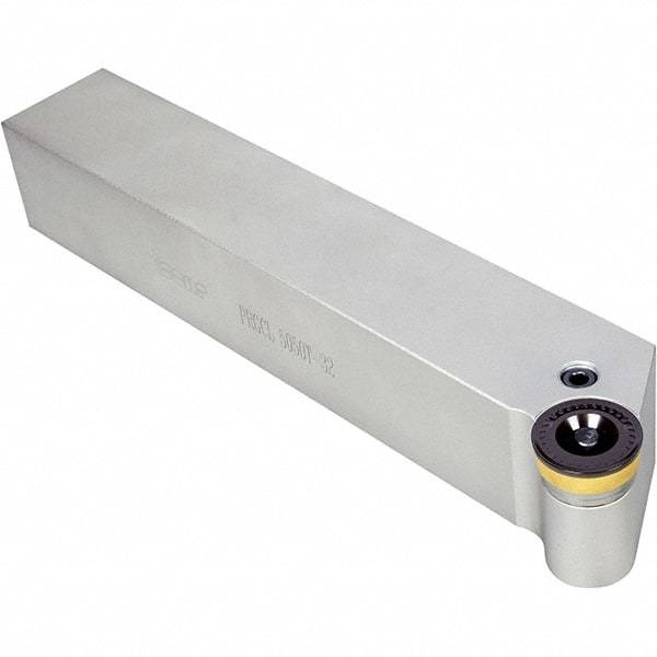 Iscar - PRDC, Neutral Cut, 1-1/2" Shank Height x 1-1/2" Shank Width, Neutral Rake Indexable Turning Toolholder - 7" OAL, RCMX Insert Compatibility, Series Isoturn - Exact Tool & Supply
