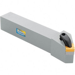 Iscar - SLAN, Left Hand Cut, 1-1/4" Shank Height x 1-1/4" Shank Width, Negative Rake Indexable Turning Toolholder - 6" OAL, LNMX Insert Compatibility, Series Heliturn - Exact Tool & Supply