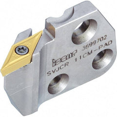 Iscar - SLAN, Left Hand Cut, 32mm Shank Height x 32mm Shank Width, Negative Rake Indexable Turning Toolholder - 170mm OAL, LNMX Insert Compatibility, Series Heliturn - Exact Tool & Supply