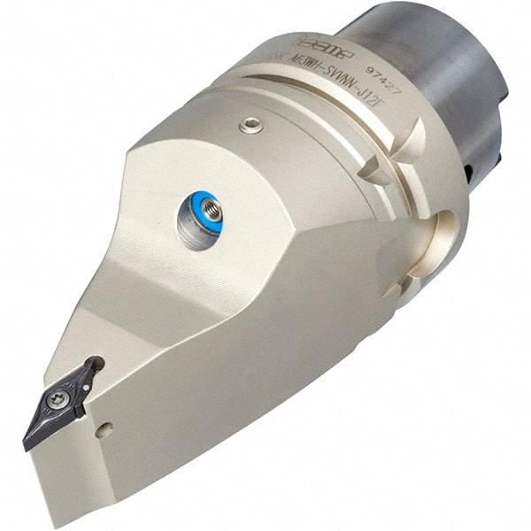 Iscar - PLAN, Right Hand Cut, 32mm Shank Height x 32mm Shank Width, Negative Rake Indexable Turning Toolholder - 170mm OAL, LNMX Insert Compatibility, Series Heliturn - Exact Tool & Supply