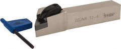Iscar - DDJN, Right Hand Cut, 93° Lead Angle, 3/4" Shank Height x 3/4" Shank Width, Negative Rake Indexable Turning Toolholder - 4-1/2" OAL, DN..43. Insert Compatibility, Series Isoturn - Exact Tool & Supply
