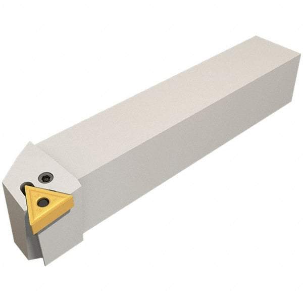 Iscar - PTGN, Right Hand Cut, 91° Lead Angle, 25mm Shank Height x 25mm Shank Width, Negative Rake Indexable Turning Toolholder - 150mm OAL, Series Isoturn - Exact Tool & Supply