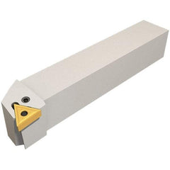 Iscar - PTGN, Right Hand Cut, 91° Lead Angle, 25mm Shank Height x 25mm Shank Width, Negative Rake Indexable Turning Toolholder - 150mm OAL, Series Isoturn - Exact Tool & Supply