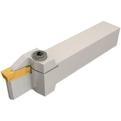 Iscar - GHD, External, Right Hand, 12mm Max Depth of Cut, 6.6 to 8.3mm Groove Width, Indexable Grooving Tool Holder - GD.., GI.. Insert Compatibility, 25mm Shank Height, 25mm Shank Width, 140mm OAL - Exact Tool & Supply
