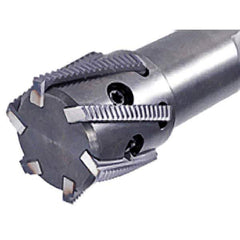 Iscar - 1.26" Cut Diam, 2.36" Max Depth of Cut, 1-1/4" Shank Diam, Internal/External Indexable Thread Mill - Insert Style MTH-BSPT, MTH-F, MTH-ISO, MTH-NPT, MTH-UN, MTH-W, 1.26" Insert Size, 5 Inserts, Toolholder Style MTSRH, 5" OAL - Exact Tool & Supply