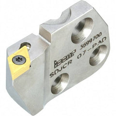 Iscar - Right Hand Cut, Size SW, WPEX Insert Compatiblity, Modular Turning & Profiling Cutting Unit Head - 7.5mm Ctr to Cutting Edge, 17.2mm Head Length, Series Modular Grip - Exact Tool & Supply