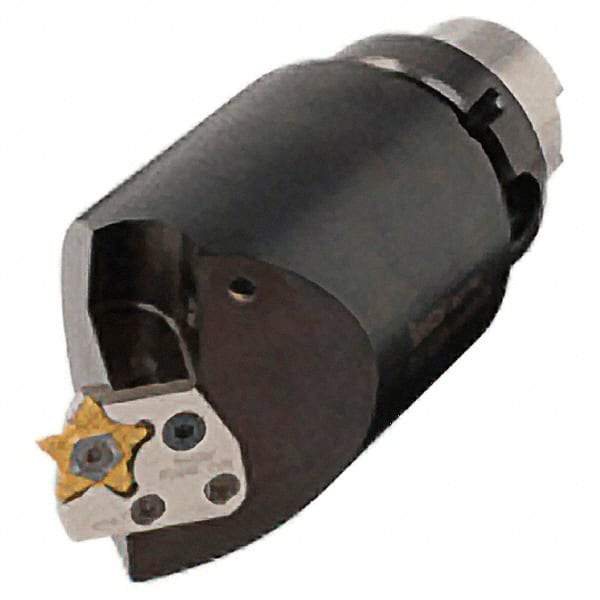 Iscar - 130mm Head Length, Modular Grooving Blade Holder Head - Right Hand Cut, System Size HSK A63WH, Through Coolant - Exact Tool & Supply