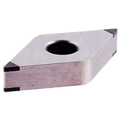 Iscar - DNGG432 M4HF Grade IB25HA PCBN Turning Insert - AlTiN Finish, 55° Diamond, 1/2" Inscr Circle, 3/16" Thick, 1/32" Corner Radius - Exact Tool & Supply