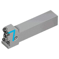 Iscar - MAHP, External, Left Hand, Indexable Grooving Tool Holder - 1-1/4" Shank Height, 1-1/4" Shank Width, 6" OAL, Through Coolant - Exact Tool & Supply
