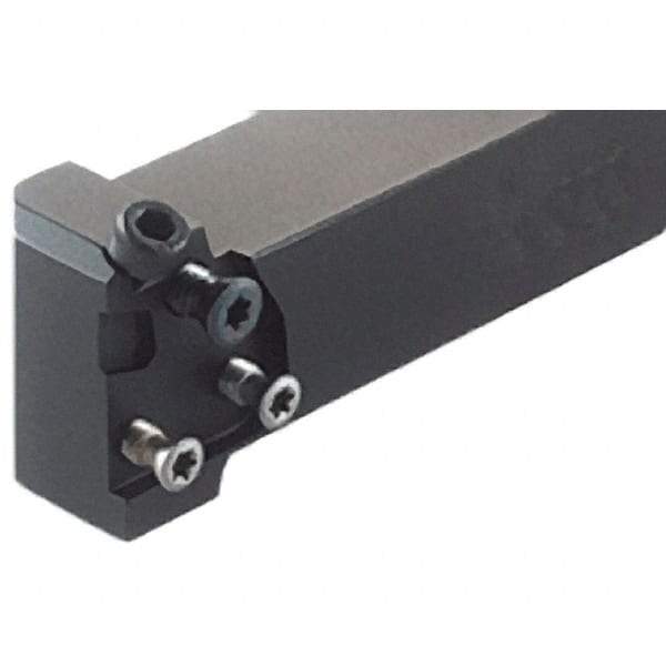 Iscar - MAH, External, Right Hand, Indexable Grooving Tool Holder - 25mm Shank Height, 25mm Shank Width, 130mm OAL - Exact Tool & Supply