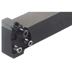 Iscar - MAH, External, Right Hand, Indexable Grooving Tool Holder - 25mm Shank Height, 25mm Shank Width, 130mm OAL - Exact Tool & Supply