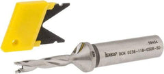 Iscar - 0.236" to 1/4" Diam, 5xD, 1.18" Max Depth, 1/2" Shank Diam, 3-1/2" OAL, Replaceable-Tip Drill - FCP, ICK, ICK-2M, ICM, ICN, ICP, iCP-2M Insert, 6 Seat Size, 45390069 Toolholder, Series SumoCham - Exact Tool & Supply