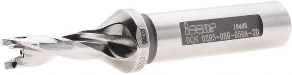 Iscar - 0.295" to 0.311" Diam, 3xD, 0.89" Max Depth, 1/2" Shank Diam, 3.23" OAL, Replaceable-Tip Drill - FCP, ICK, ICK-2M, ICM, ICN, ICP, iCP-2M Insert, 7 Seat Size, 45390515 Toolholder, Series SumoCham - Exact Tool & Supply