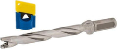 Iscar - 0.669" to 0.705" Diam, 8xD, 5.35" Max Depth, 3/4" Shank Diam, 8.38" OAL, Replaceable-Tip Drill - FCP, ICK, ICK-2M, ICM, ICN, ICP, iCP-2M Insert, 17 Seat Size, 45391026 Toolholder, Series SumoCham - Exact Tool & Supply