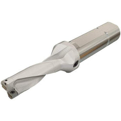 Iscar - 2.95" Max Drill Depth, 3xD, 25mm Diam, Indexable Insert Drill - 2 Inserts, 1-1/4" Shank Diam, Straight Shank - Exact Tool & Supply