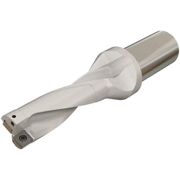 Iscar - 87mm Max Drill Depth, 3xD, 29mm Diam, Indexable Insert Drill - 2 Inserts, 32mm Shank Diam, Whistle Notch Shank - Exact Tool & Supply
