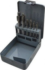 Value Collection - 3mm to 10mm Socket-Head Cap Screw Compatible, High Speed Steel, Solid Pilot Counterbore Set - Exact Tool & Supply