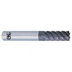 5/16 x 5/16 x 3/4 x 2-3/4 4Fl .020 C/R Carbide End Mill - WXS - Exact Tool & Supply