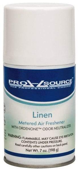 PRO-SOURCE - 7 oz Aerosol Can Air Freshener - Spray, Linen Scent - Exact Tool & Supply
