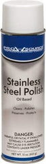 PRO-SOURCE - 15 Fluid Ounce Metal Cleaner - Aerosol Can - Exact Tool & Supply