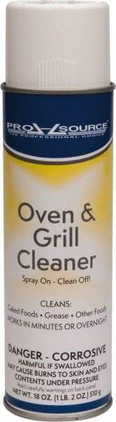 PRO-SOURCE - 18 oz Grill & Oven Cleaner - Comes in Aerosol Can - Exact Tool & Supply