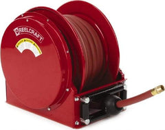 Reelcraft - 50' Spring Retractable Hose Reel - 300 psi, Hose Included - Exact Tool & Supply