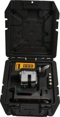 DeWALT - 3 Beam 50' (Interior) Max Range Self Leveling Line Laser - Red Beam, 3mm at 9m & ±1/8" at 30' Accuracy, Battery Included - Exact Tool & Supply