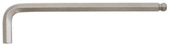 Paramount - 10mm Hex, Long Arm, Ball End Hex Key - 6-45/64" OAL, Steel, Metric System of Measurement - Exact Tool & Supply