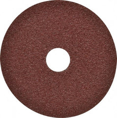DeWALT - 4-1/2" Diam 7/8" Hole 36 Grit Fiber Disc - Aluminum Oxide, 13,300 Max RPM - Exact Tool & Supply