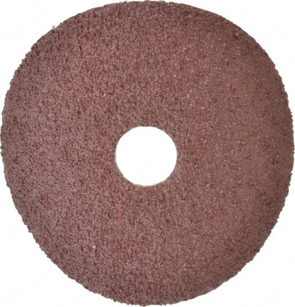 DeWALT - 4-1/2" Diam 7/8" Hole 24 Grit Fiber Disc - Aluminum Oxide, 13,300 Max RPM - Exact Tool & Supply