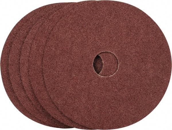 DeWALT - 4-1/2" Diam 7/8" Hole 80 Grit Fiber Disc - Aluminum Oxide, 13,300 Max RPM - Exact Tool & Supply