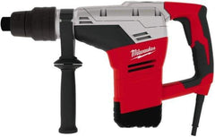 Milwaukee Tool - 120 Volt 1-9/16" Spline Chuck Electric Rotary Hammer - 0 to 3,000 BPM, 0 to 450 RPM - Exact Tool & Supply