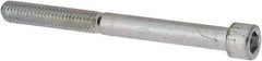 Made in USA - 5/16-18 UNC Hex Socket Drive, Socket Cap Screw - Alloy Steel, Zinc-Plated Finish, Partially Threaded, 3-1/2" Length Under Head - Exact Tool & Supply