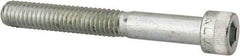 Made in USA - 5/16-18 UNC Hex Socket Drive, Socket Cap Screw - Alloy Steel, Zinc-Plated Finish, Partially Threaded, 2-1/2" Length Under Head - Exact Tool & Supply