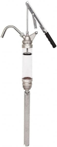 PRO-LUBE - Oil Lubrication 10 Strokes/oz Flow Aluminum & Steel Lever Hand Pump - Exact Tool & Supply
