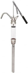 PRO-LUBE - Oil Lubrication 10 Strokes/oz Flow Aluminum & Steel Lever Hand Pump - Exact Tool & Supply