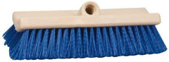 PRO-SOURCE - Polypropylene Scrub Brush - 10" OAL, Blue - Exact Tool & Supply
