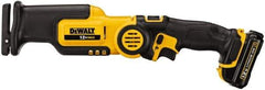 DeWALT - 12V, 0 to 2,700 SPM, Cordless Reciprocating Saw - 9/16" Stroke Length, Lithium-Ion Batteries Included - Exact Tool & Supply