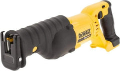 DeWALT - 20V, 0 to 3,000 SPM, Cordless Reciprocating Saw - 1-1/8" Stroke Length, Lithium-Ion Batteries Not Included - Exact Tool & Supply