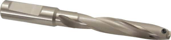 Guhring - 17/32 to 0.551" Diam, 72.6mm Max Depth, 15.88mm Shank Diam, 141mm OAL, Replaceable Tip Drill - HT 800 WP Insert, Series 4108 - Exact Tool & Supply