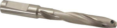 Guhring - 17/32 to 0.551" Diam, 72.6mm Max Depth, 15.88mm Shank Diam, 141mm OAL, Replaceable Tip Drill - HT 800 WP Insert, Series 4108 - Exact Tool & Supply