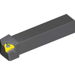 Vargus - External Thread, Right Hand Cut, 1-1/4" Shank Width x 1-1/4" Shank Height Indexable Threading Toolholder - 6" OAL, 4ER Insert Compatibility, AL Toolholder, Series Standard FQ - Exact Tool & Supply