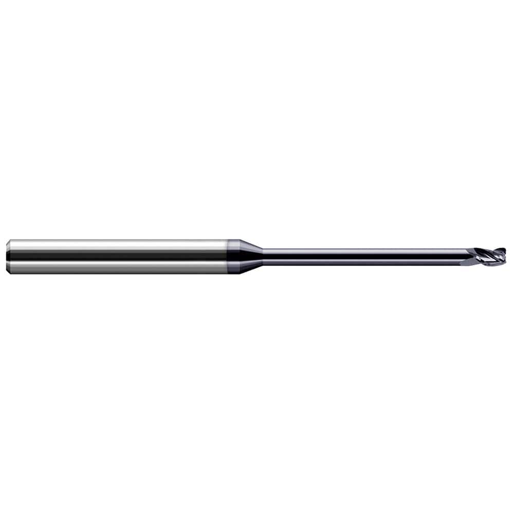 Harvey Tool - Corner Radius & Corner Chamfer End Mills; Mill Diameter (Inch): 3/16 ; Mill Diameter (Decimal Inch): 0.1875 ; End Type: Corner Radius ; Corner Radius (Decimal Inch): 0.0300 ; Number of Flutes: 3 ; Material: Solid Carbide - Exact Tool & Supply