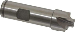 Keo - 3/16" Radius, 7/8" Mill Diam, 4 Flute Cobalt Corner Rounding End Mill - Single End, Uncoated, 3/8" Tip Diam, 3-1/8" OAL, 3/4" Shank Diam - Exact Tool & Supply