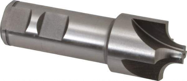 Keo - 5/16" Radius, 1-1/8" Mill Diam, 4 Flute Cobalt Corner Rounding End Mill - Single End, Uncoated, 3/8" Tip Diam, 3-1/2" OAL, 7/8" Shank Diam - Exact Tool & Supply